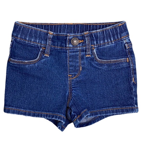 Old Navy Other - Old Navy Toddler Girls Pull On Denim Jean Shorts Dark Wash, 3T